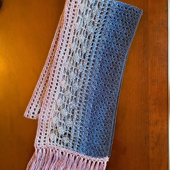 Hand Crocheted Scarf - Picture 3 of 6